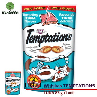 Whiskas TEMPTATIONS TUNA 85 g x1 unit Free Whiskas TEMPTATIONS TUNA 85 g x1 unit