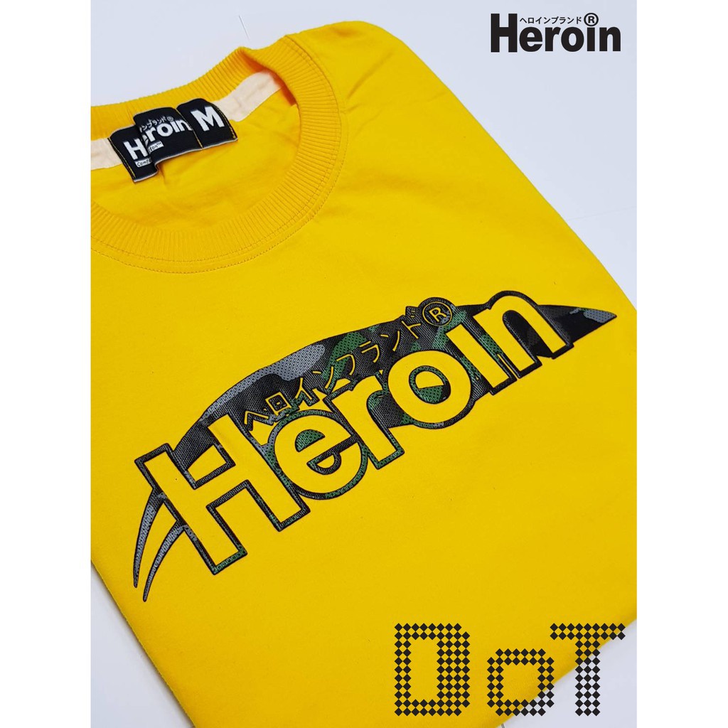 ✔✲เสื้อยืดเฮโรอีน รุ่นดอท / Heroin TShirt, DOT