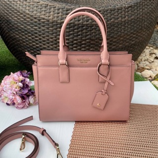 📌KATE SPADE New York Cameron Leather Medium Satchel Dusty Peony WKRU5851Z