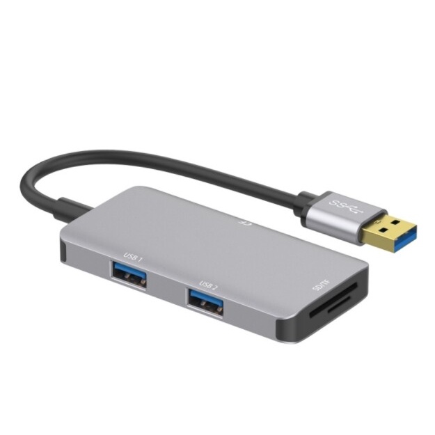 ONTEN รุ่น OTN-8107 USB 3.0 HUB with SD/TF+CF card reader TlD1