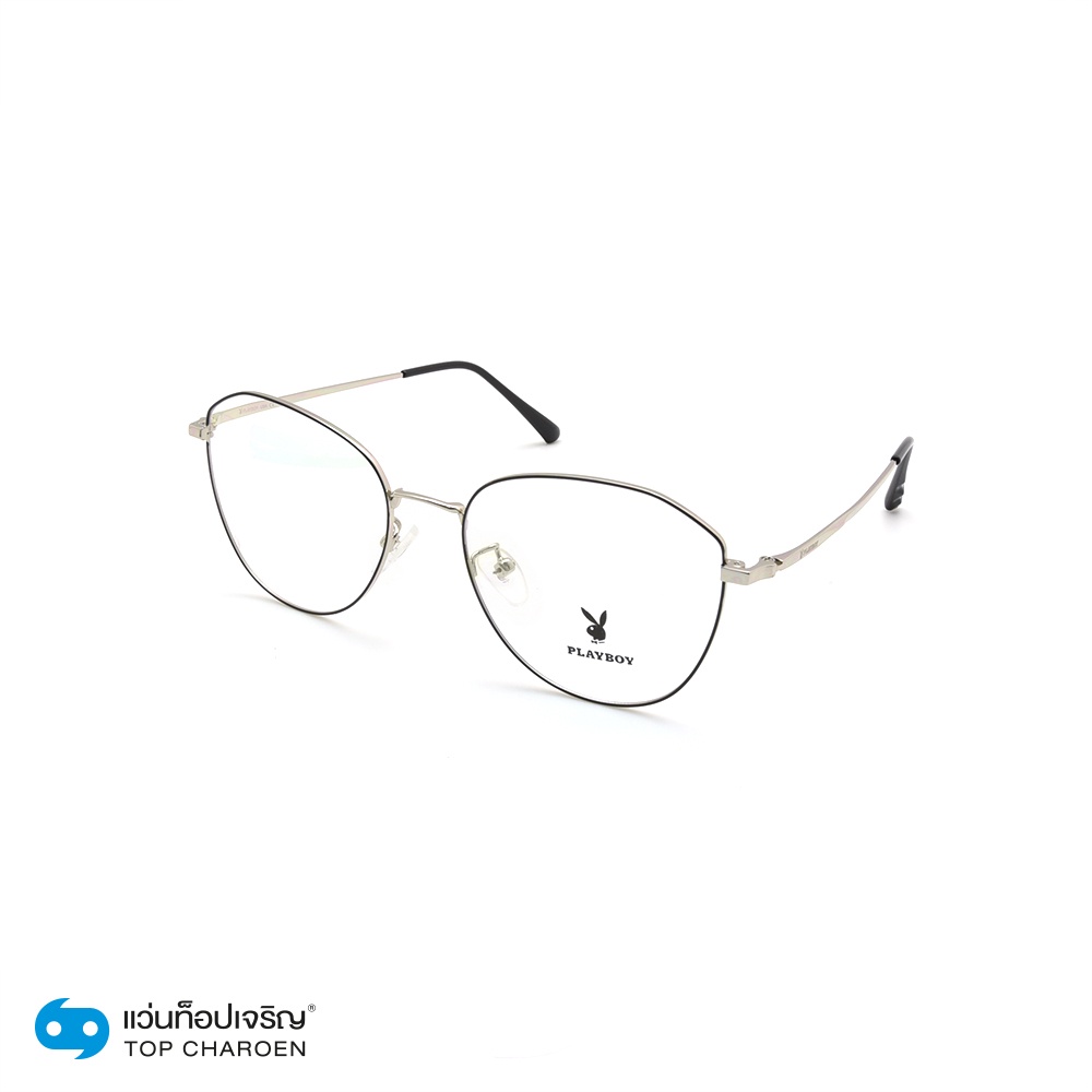 PLAYBOY แว่นสายตาทรงหยดน้ำ PB-35582-C4 size 55 By ท็อปเจริญ ราคา ถูกที่สุด ดีลบีเคเค แกลเลอรีภาพที่ 2