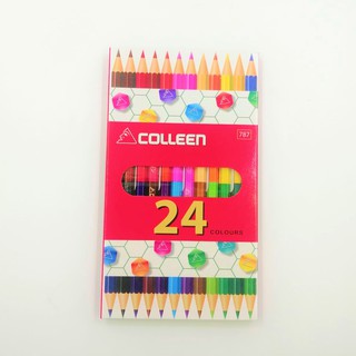 สีคอลลีน 24สี colleen (สองหัว)