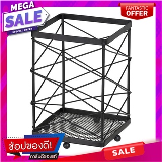 ที่ใส่อุปกรณ์ 1 ช่องเหลี่ยม SPIRAL ZL029 สีดำ ที่ใส่ช้อนส้อม SQUARE KITCHEN UTENSIL HOLDER KECH SPIRAL ZL029 BLACK