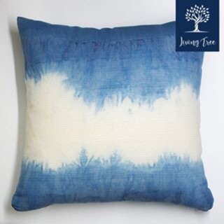 Shibori Indigo Pillow Cover ปลอกหมอนอิง มัดย้อม สไตล์ชิโบริ แบบญี่ปุ่น