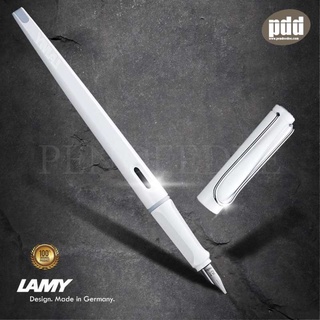 LAMY ปากกาหมึกซึม ลามี่ จอย สีขาวคลิปเงิน - LAMY Joy White Fountain Pen