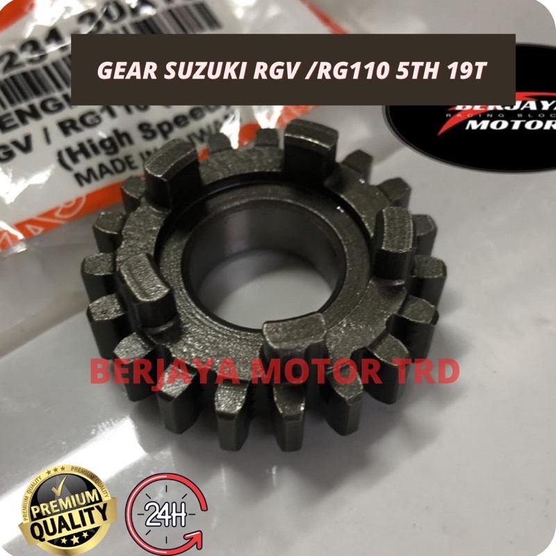 เกียร์เครื่องยนต์ SUZUKI RGV/RG RACING 5TH-19T/4TH-22T/4TH-23T