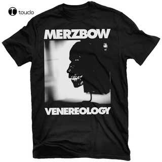 เสื้อยืดคอกลมใหม่ เสื้อยืด ผ้าฝ้าย 100% พิมพ์ลาย Merzbow Venereology LHZYS-5XL