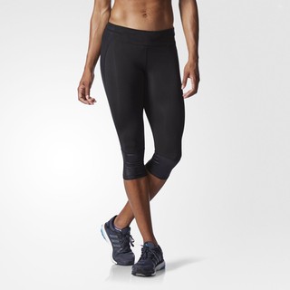 กางเกงรัดรูป ADIDAS RUNNING WOMEN SN 3/4 TIGHT W BLACK AA5557 พร้อมส่ง