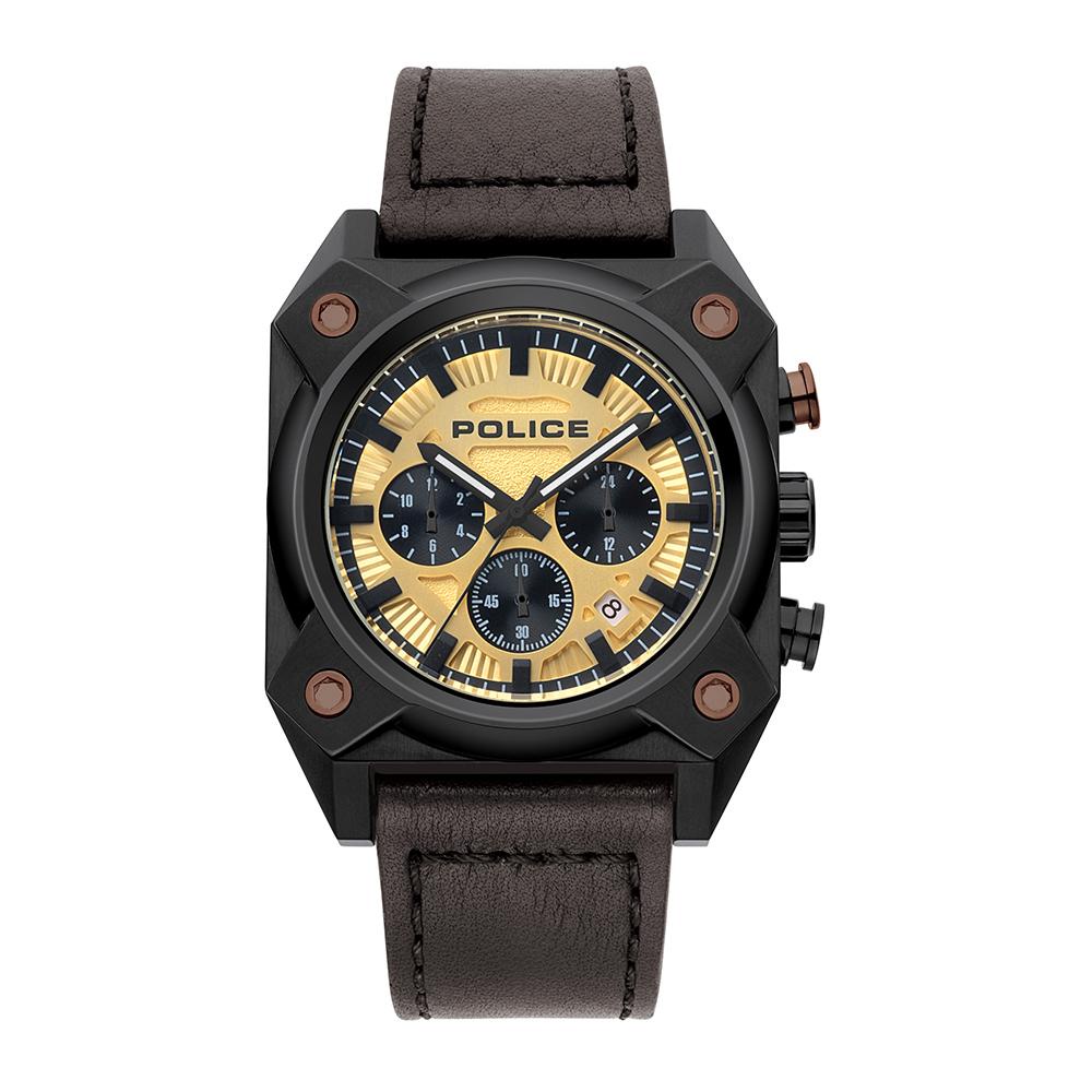 (ของแท้ประกันช้อป) POLICE นาฬิกาข้อมือ โครโนกราฟ  รุ่น PL-15729JSB/14 นาฬิกาข้อมือ นาฬิกาข้อมือผู้ชาย