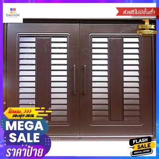 บานซิงค์ QUEEN เกล็ดมณี 85x65 ซม. สีโอ๊คSINK KITCHEN CABINET DOOR QUEEN 85X65CM OAK