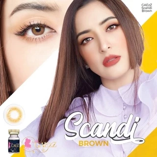 คอนแทคเลนส์ Scandi Gray , Brown , Olive - Gaezz Secret ขนาดมินิ มีสายตาถึง -10.00