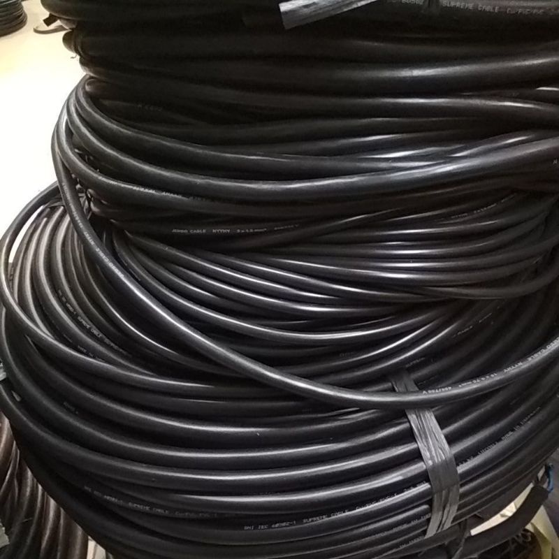 สายเคเบิลเดียว NYY 2X4MM 2X4 MM LINDO METERAN