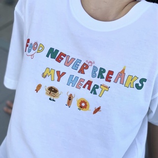 Food never breaks my heart เสื้อโอเวอร์ไซส์