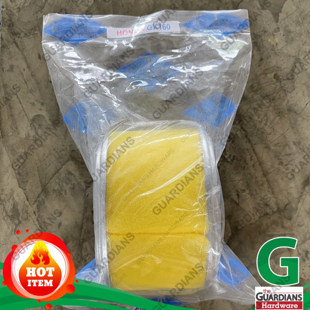 ไส้กรองอากาศสำหรับ เครื่องยนต์ Honda GX160 GX200 GX140 อะหลั่ยเครื่องตัดหญ้า