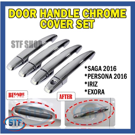 Proton SAGA/FL/FLX/SV/BLM/GEN 2/PERSONA/EXORA OUTLET ประตูภายนอก HANDLE/ไฟหน้า/CHROME