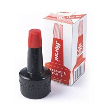 (KTS)หมึกเติมแท่นประทับตรา ม้าคอยาว RED