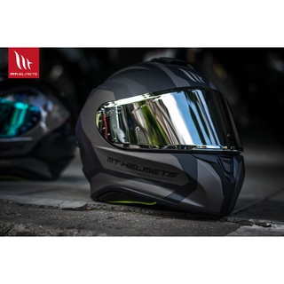 MT Helmet TARGO PRO BOTH - MATT GREY