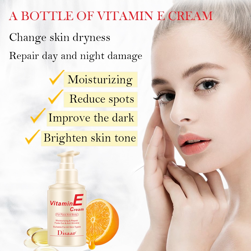Vitamin E Moisturizing Face Cream Moisturizer Hyaluronic Acid Anti
