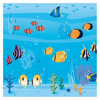 STICKER STIXMATE FISH 0.92X3M สติ๊กเกอร์ STIXMATE FISH 0.92x3 ม. สติ๊กเกอร์ วอลเปเปอร์และสติ๊กเกอร์ เฟอร์นิเจอร์และของแต