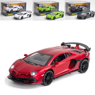 โมเดลรถยนต์ Lamborghini Aventador SVJ 1:32 ของเล่นสําหรับเด็ก