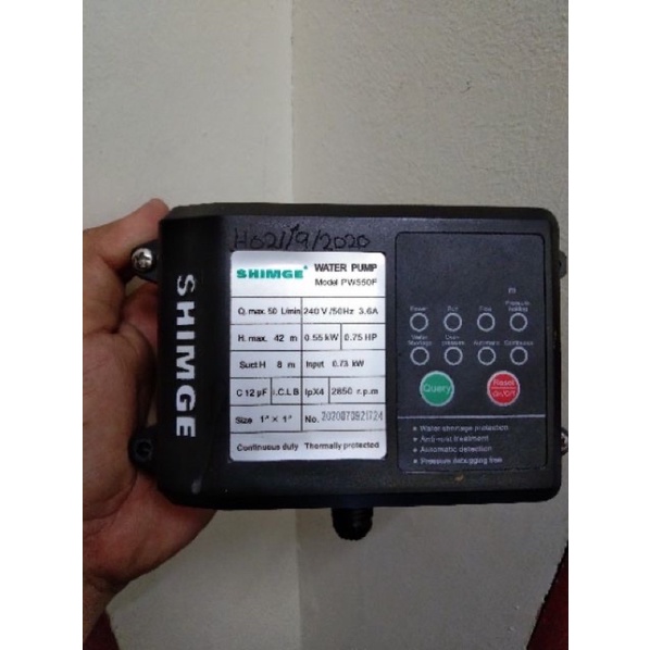 SHIMGE PW550F จอแสดงผลดิจิตอล