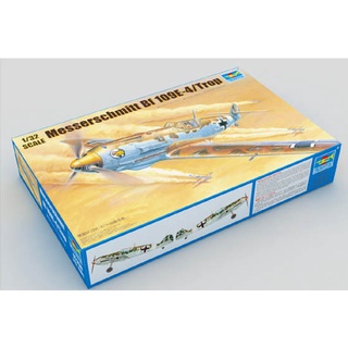 1/32 Bf-109 E4 Tropical,  plastic model kit trumpeter 02290