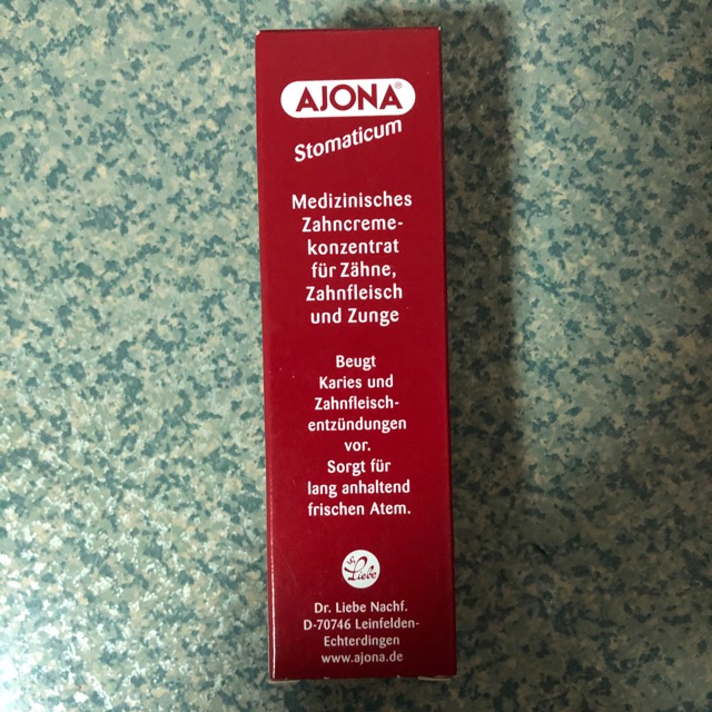 AJONA ยาสีฟันแท้100%