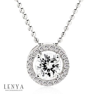 Lenya Jewelry จี้เงินแท้ ประดับ DiamondLike