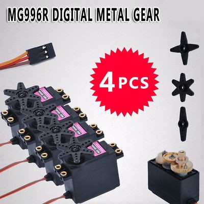 เกียร์เซอร์โวดิจิทัล โลหะ MG996R MG995 สําหรับรถบรรทุกบังคับ Futaba JR