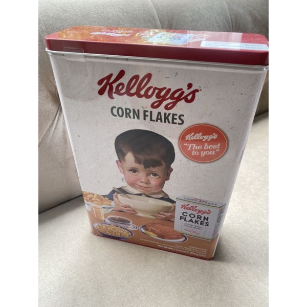 Kellogg’s corn flakes vintage 25th กล่องเหล็ก สภาพใหม่