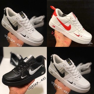 Nike Air Force One(size37-45)ขาว ดำ เหลือง เขียว