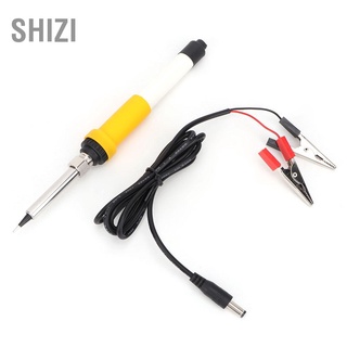 Shizi Dc 12V 40W หัวแร้งบัดกรีไฟฟ้าแบบพกพาสําหรับรถยนต์