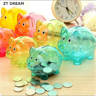ZTD Baby Plastic Piggy Bank Coin Money Cash Collectible Saving Box Pig Kids Gift Toy 07