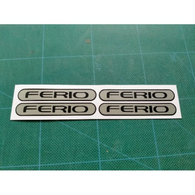 สติ๊กเกอร์ Ferio ติดฮอนด้า EG4 Door