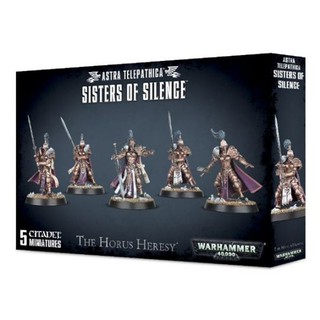 [200Aพร้อมส่ง]WARHAMMER :40K: ASTRA TELEPATHICA SISTERS OF SILENCE โมเดลเกมสนามจำลอง