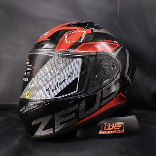 หมวกกันน็อค ของแถมเพรียบ ZEUS ZS-826 รุ่นใหม่ล่าสุด สายรัดคางแบบกิ๊บล็อค