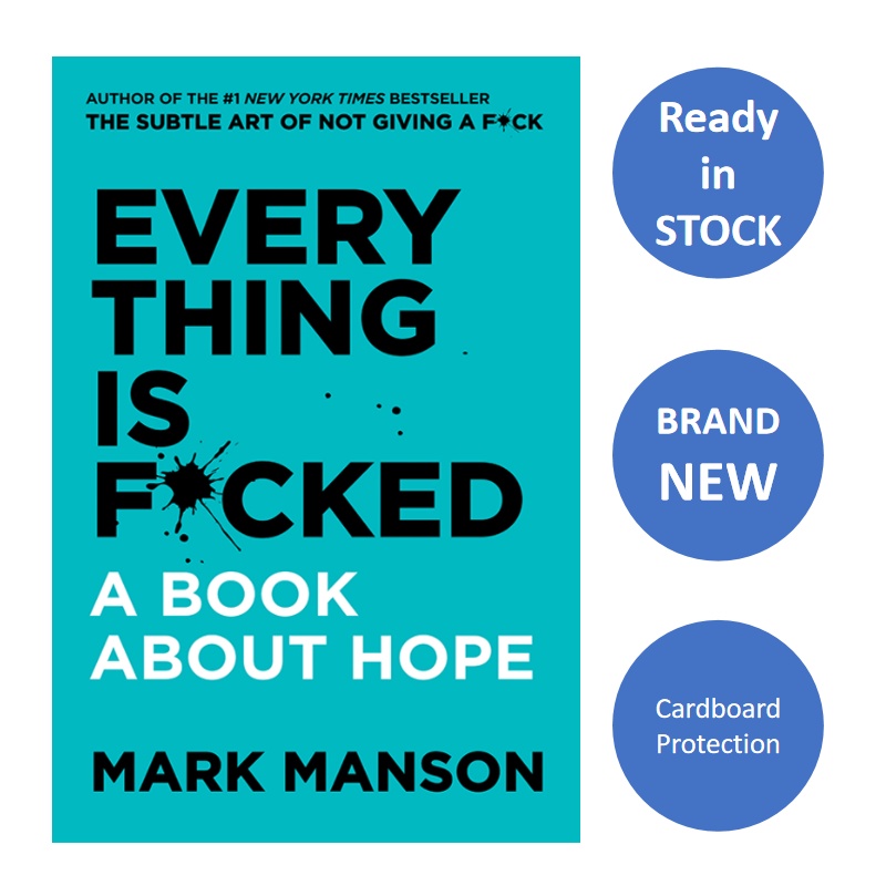 【iReading】Everything is f*cked Mark Manson A Book About Hope