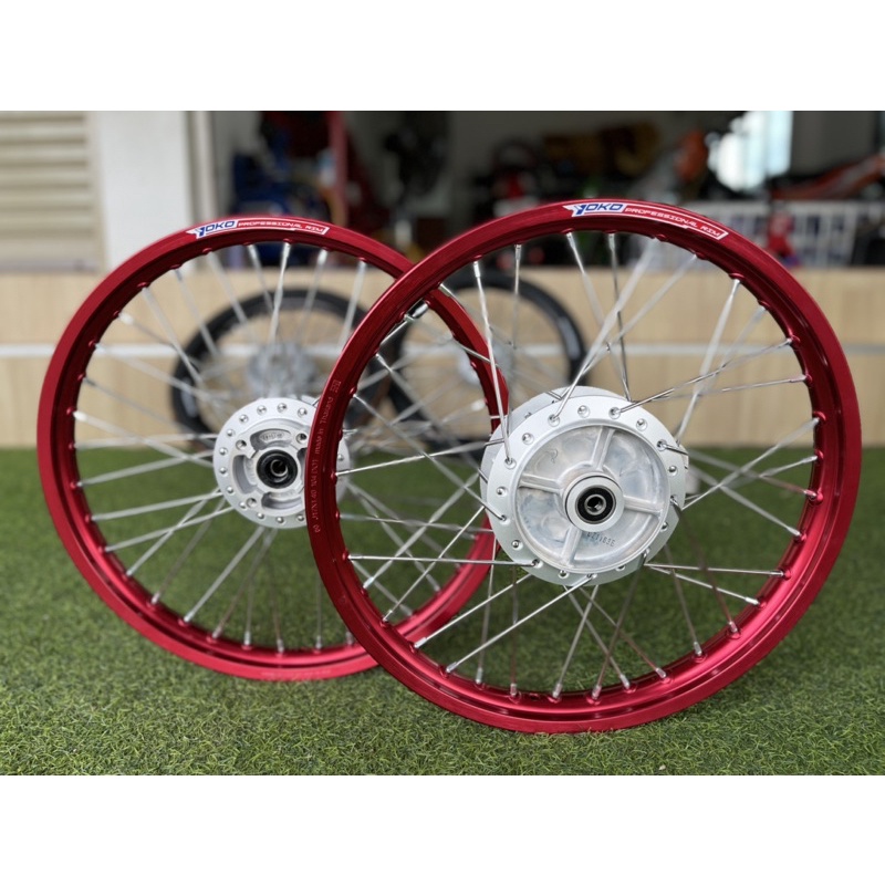 ชุดล้อ YOKO โยโก ดุมแท้ศูนย์ เวฟ110i LED เวฟ125i LED 1.40x2 ขอบ17 ไม่มียาง