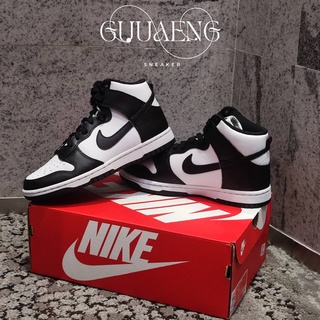 (ลดอีก 250.- กดรับโค้ดหน้าแอพ) Nike Dunk High "Championship White" / "PANDA" (ลิ้นดำ) ✅พร้อมส่ง แท้ 100%✅