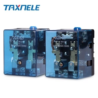 JQX-62F 2Z 80A 120A High power รีเลย์ 12V 24VDC 220VAC เงินติดต่อรีเลย์แม่เหล็กไฟฟ้า PCB รีเลย์