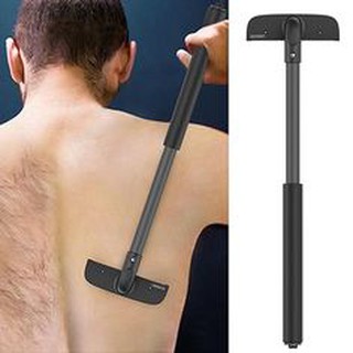 มีดโกนหนวดโกนขนแบบปรับได้สำหรับผู้ชาย STRETCHABLE BACK SHAVER