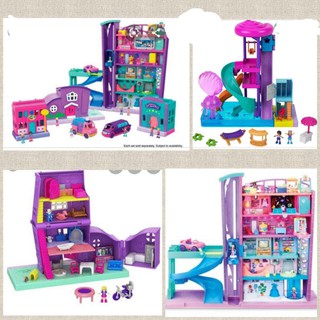 Polly​ pocket​ Mega mall ห้าง สวนน้ำ บ้านพอลลี่