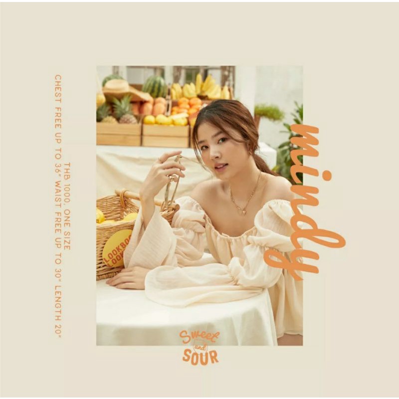 lookbook mindy top cream