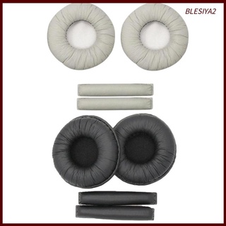 Replacement Ear Pads Cushions +Headband Pad For Sennheiser PX100 PX200