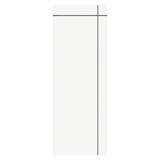 External door UPVC EXTERIOR DOOR PARAZZO PUN06 90X220CM WHITE Door frame Door window ประตูภายนอก ประตูภายนอกUPVC PARAZZO