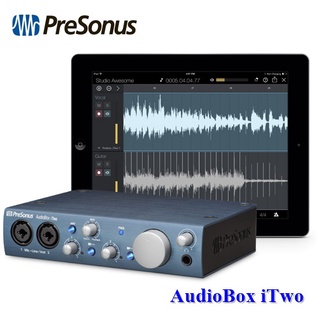 Presonus AudioBox iTwo ออดิโออินเตอร์เฟส USB  สำหรับทำเพลง สตรีมเกมส์ งานสตูดิโอ