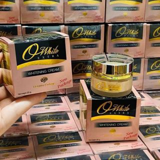 ครีมโอไวท์ กล่องทอง Owhite Extra Whitening Cream 20 g. มีของแถมทุกกล่อง (My White)