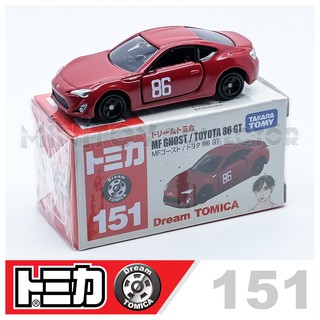 รถเหล็กTomica (ของแท้) Dream Tomica No.151 MF Ghost/Toyota 86 GT