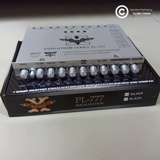 🔥ลดเพิ่ม 25 บาทใส่โค้ด WEE745PG🔥 ปรี 7 แบน PLATINUM รุ่น PL-777 สีเงิน #ของใหม่ #มือ1