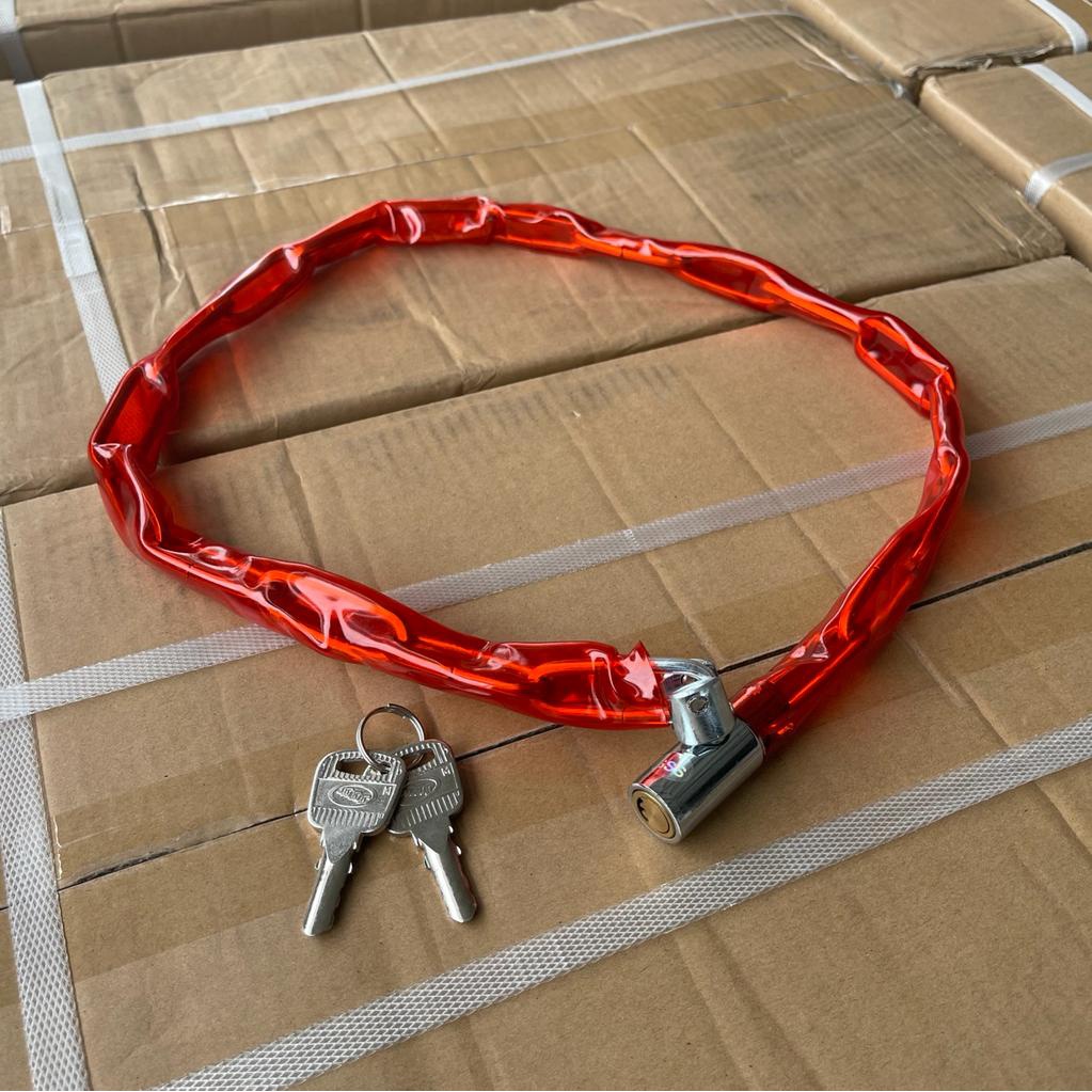 CHAIN ล็อค Heavy Duty Security ล็อคโซ่รถจักรยานยนต์ Motosikal มอเตอร์ Kunci Rantai ULock U ล็อค FORK